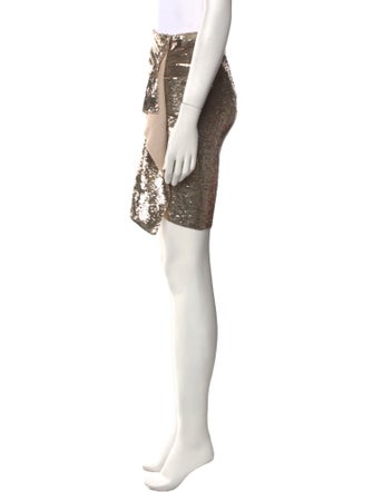 Iro Sequin Mini Skirt