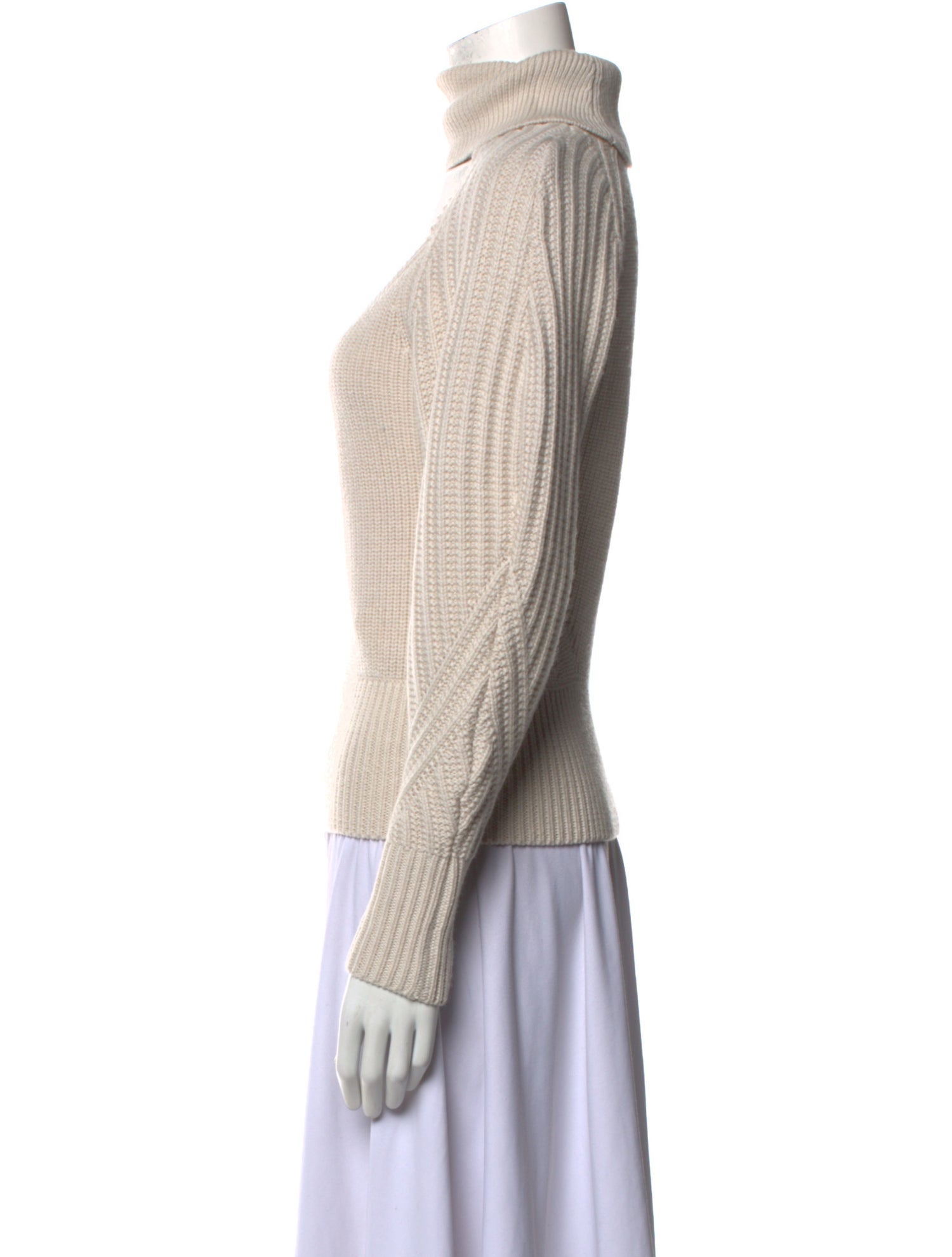 Iro Wool Colorblock Pattern Sweater