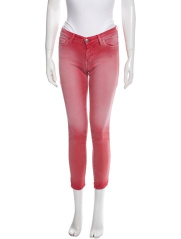 Iro Pants Tie-Dye Print Skinny Leg XS