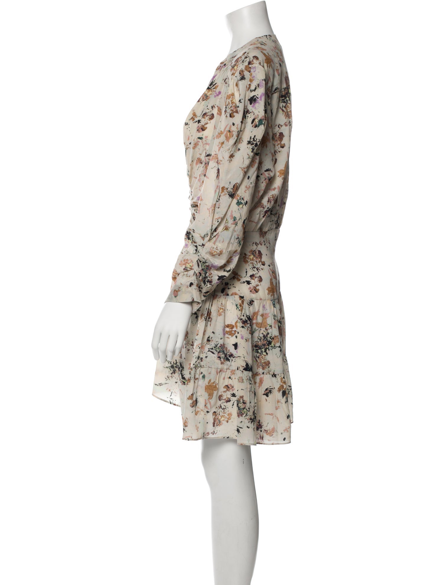 Iro Floral Print Mini Dress w/ Tags