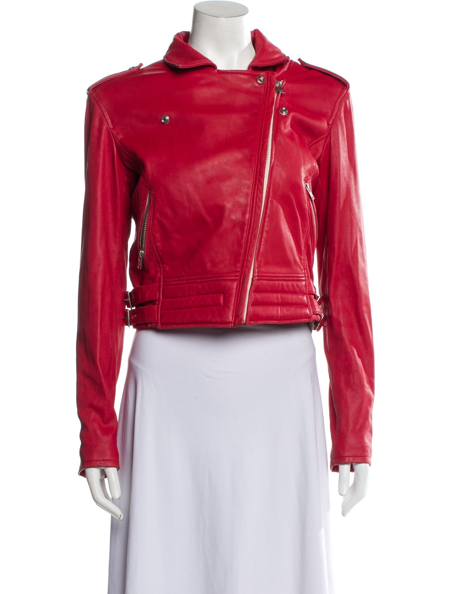 Iro Lamb Leather Biker Jacket