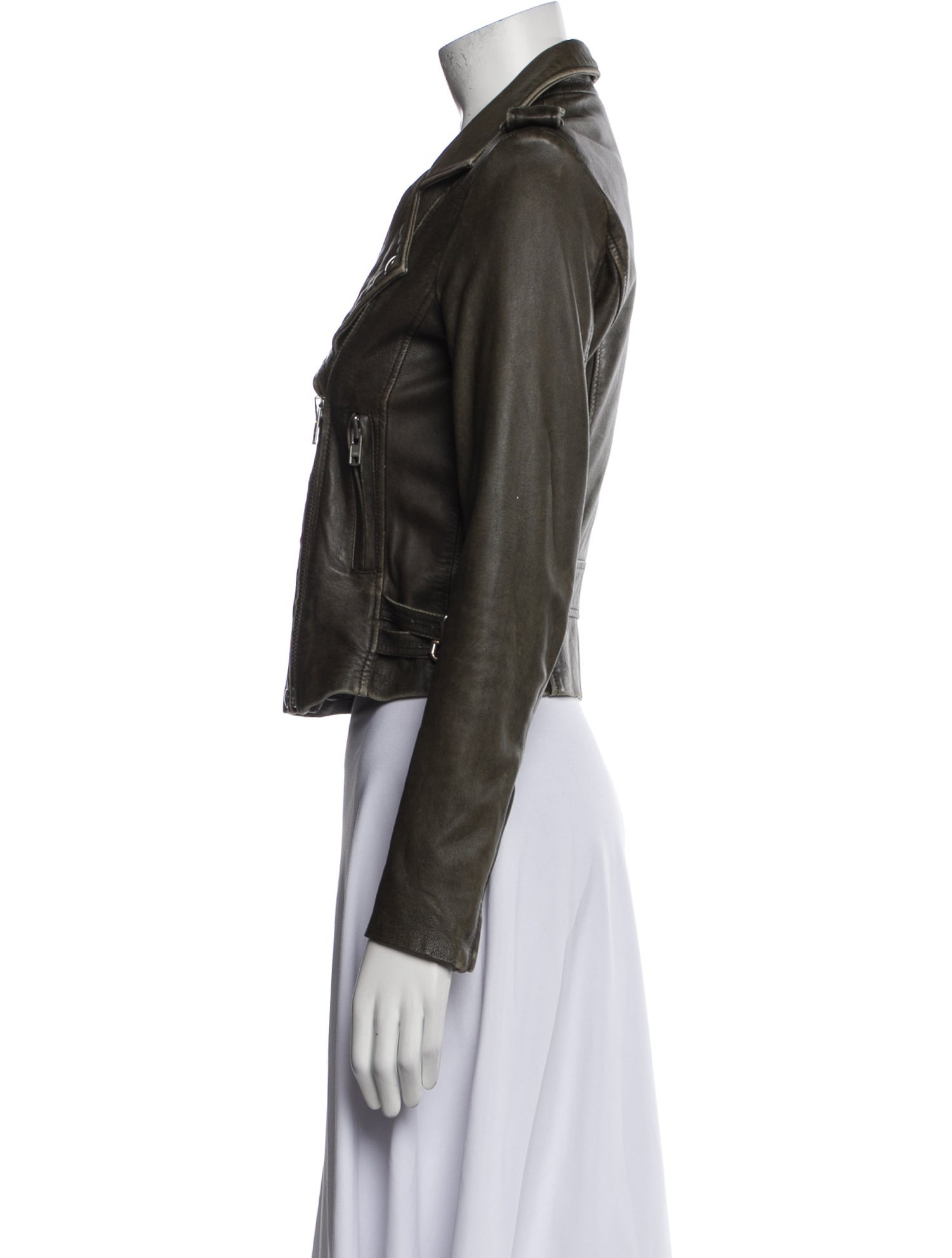 Iro Lamb Leather Biker Jacket
