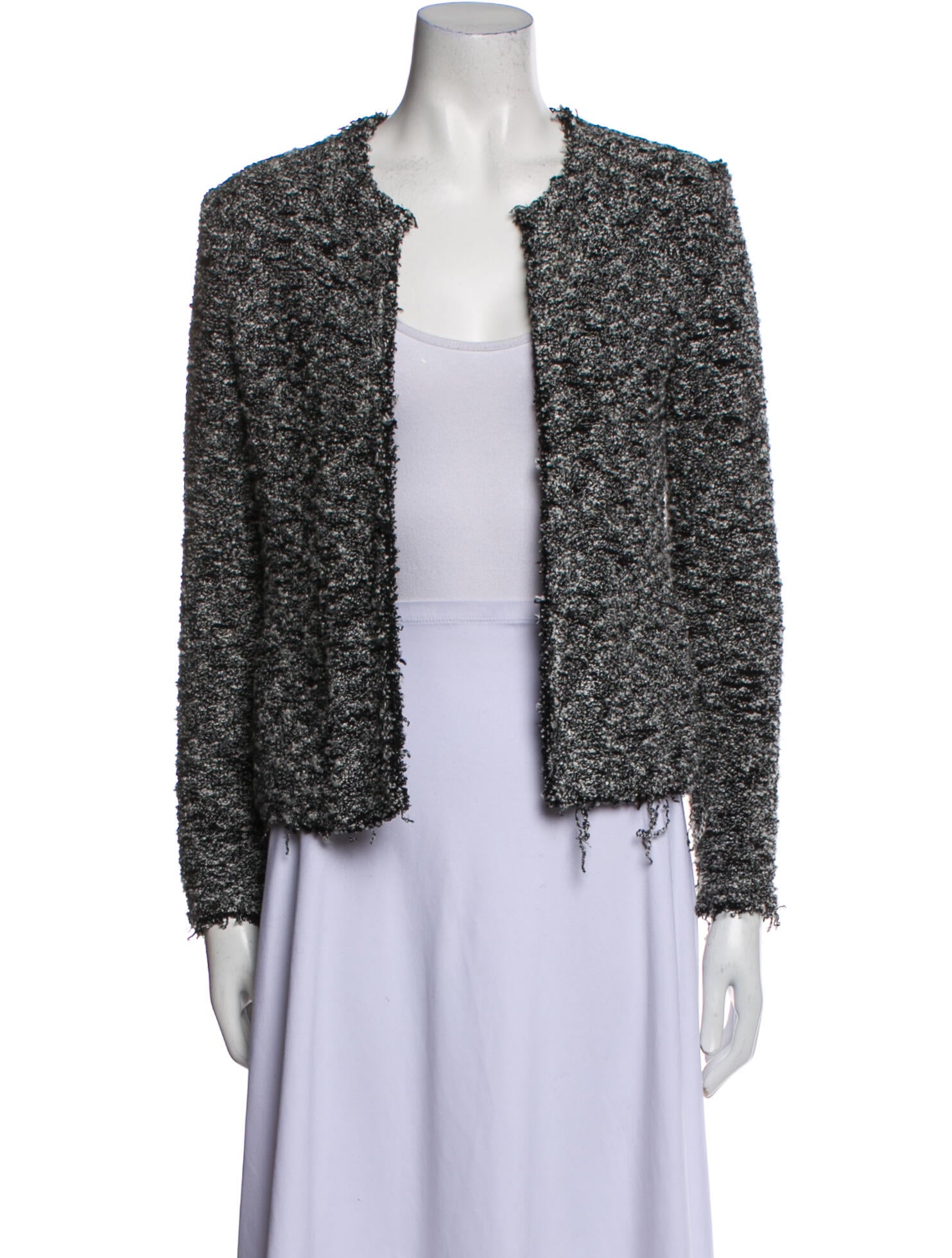 Iro Tweed Pattern Evening Jacket