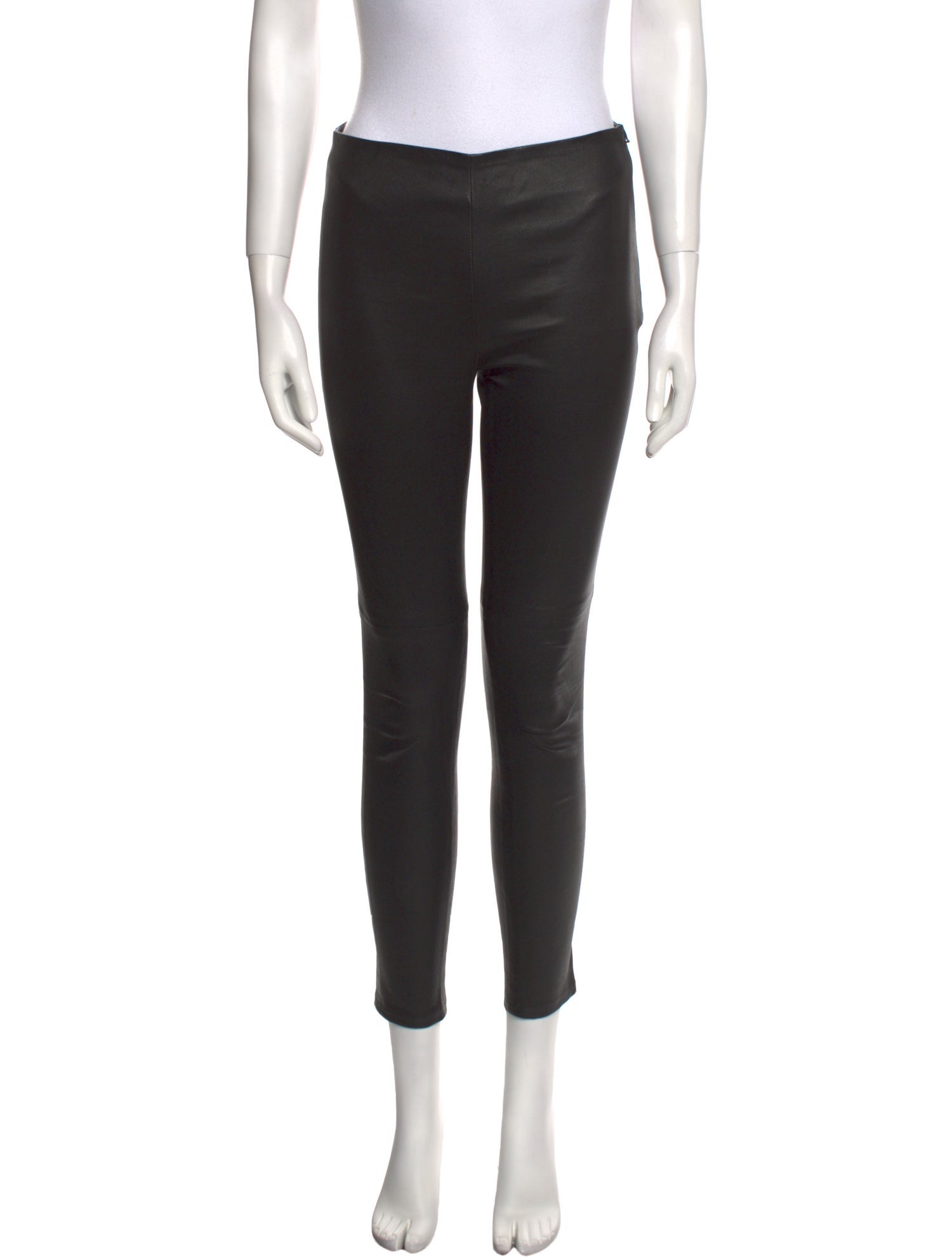Iro Lamb Leather Skinny Leg Pants