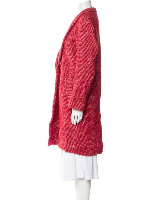 Iro Wool Tweed Pattern Coat