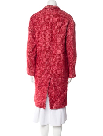 Iro Wool Tweed Pattern Coat