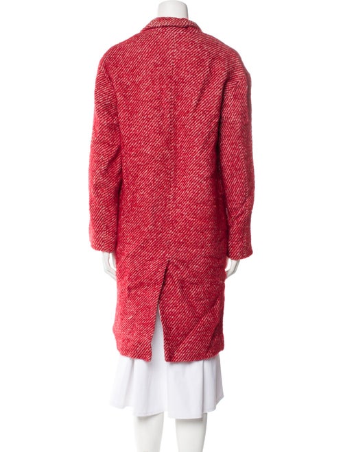 Iro Wool Tweed Pattern Coat