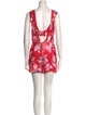 Iro Printed V-Neck Romper