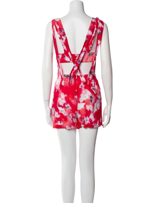 Iro Printed V-Neck Romper