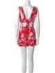Iro Floral Print V-Neck Romper