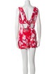 Iro Printed V-Neck Romper