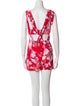 Iro Printed V-Neck Romper