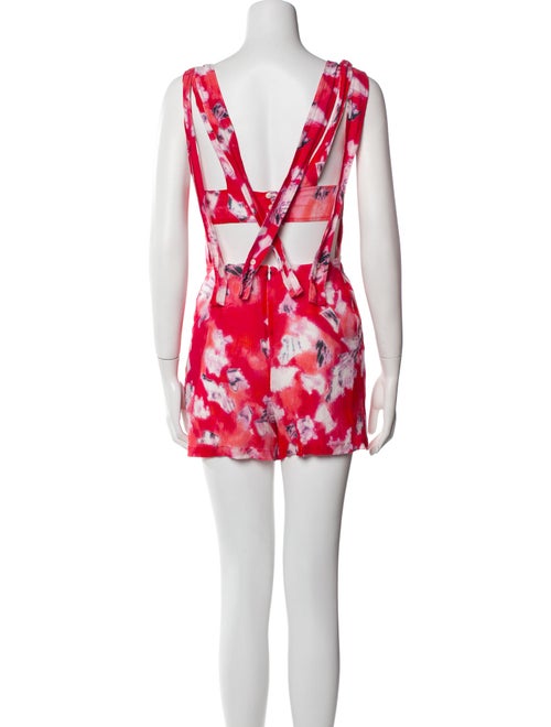 Iro Printed V-Neck Romper