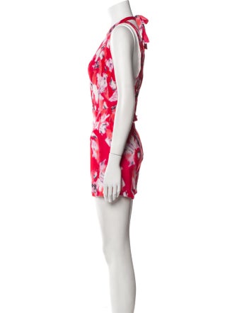 Iro Printed V-Neck Romper