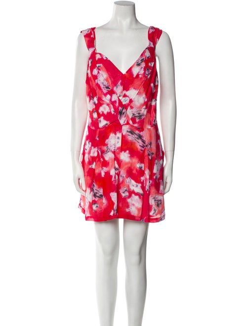 Iro Printed V-Neck Romper
