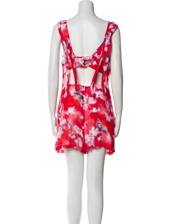 Iro Printed V-Neck Romper