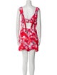 Iro Printed V-Neck Romper