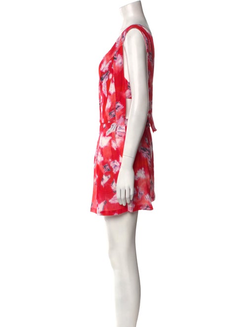 Iro Printed V-Neck Romper