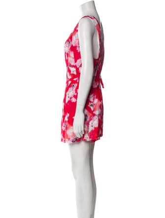 Iro Printed V-Neck Romper