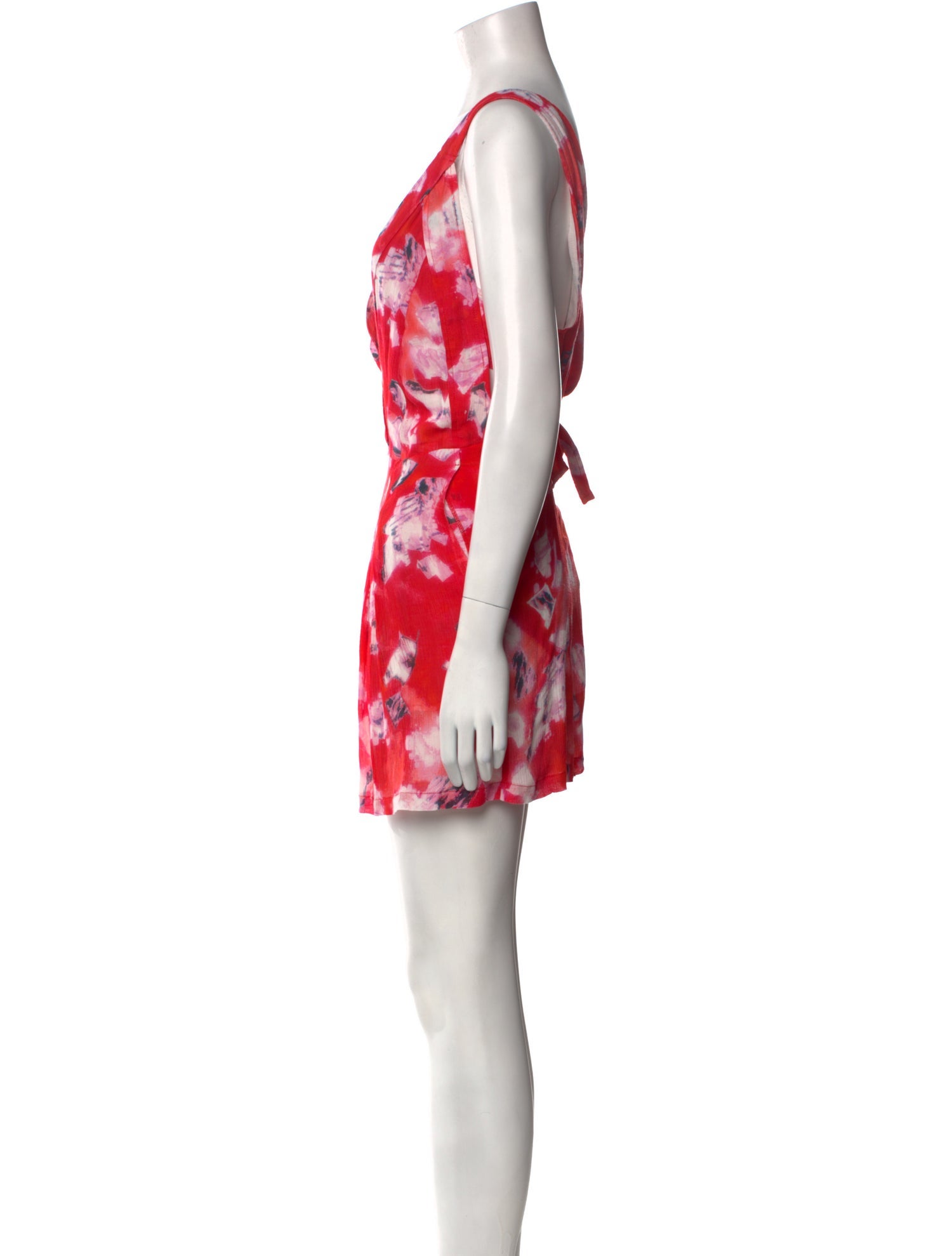 Iro Floral Print V-Neck Romper