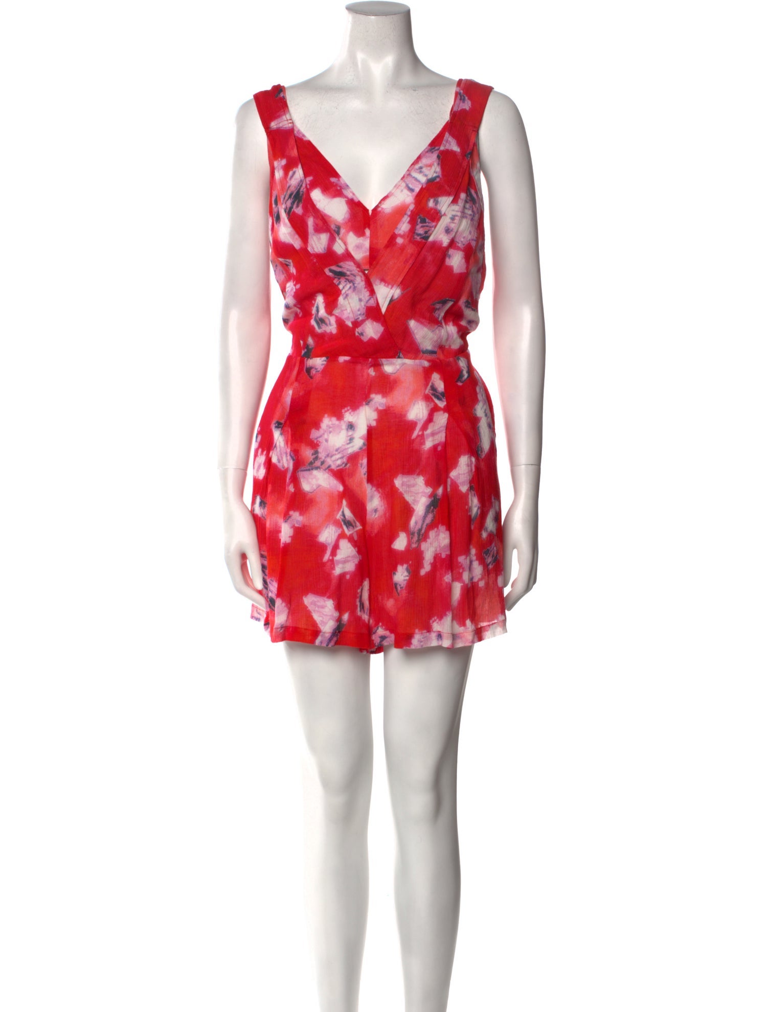 Iro Floral Print V-Neck Romper