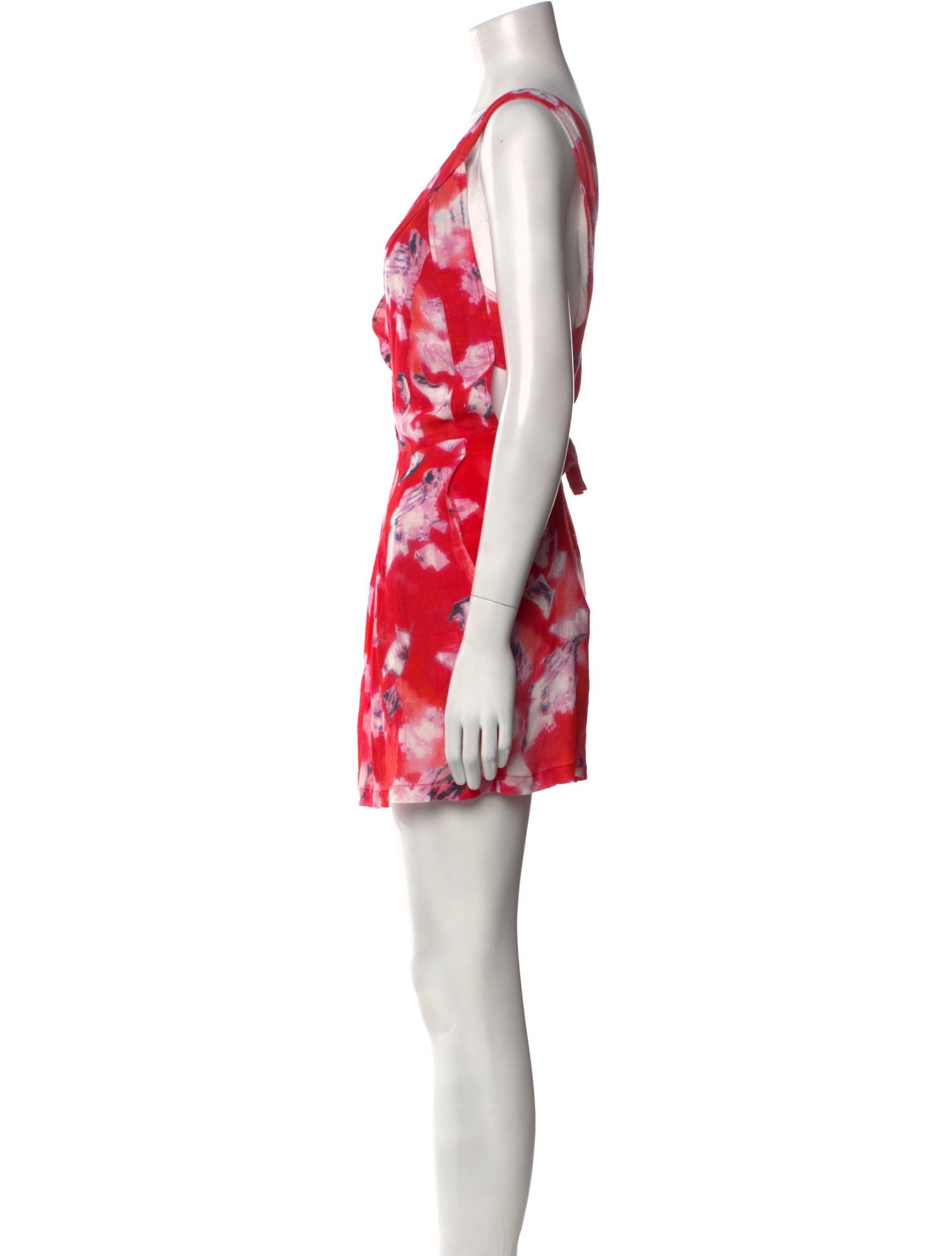 Iro Floral Print V-Neck Romper