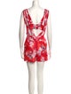 Iro Floral Print V-Neck Romper