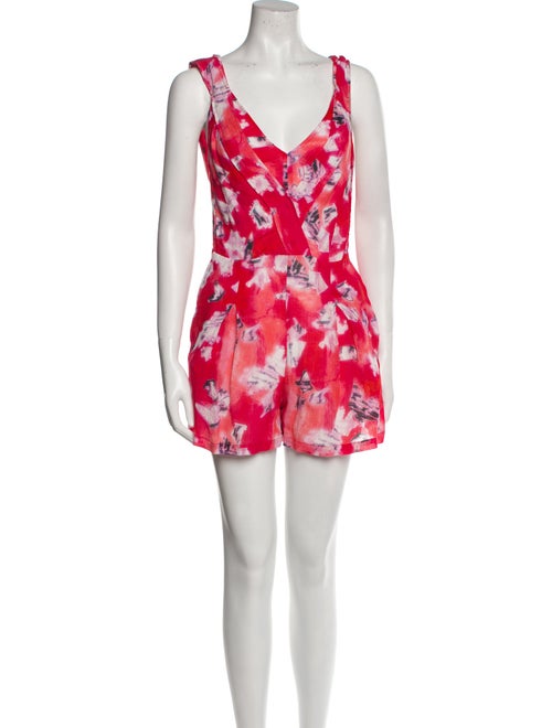 Iro Printed V-Neck Romper