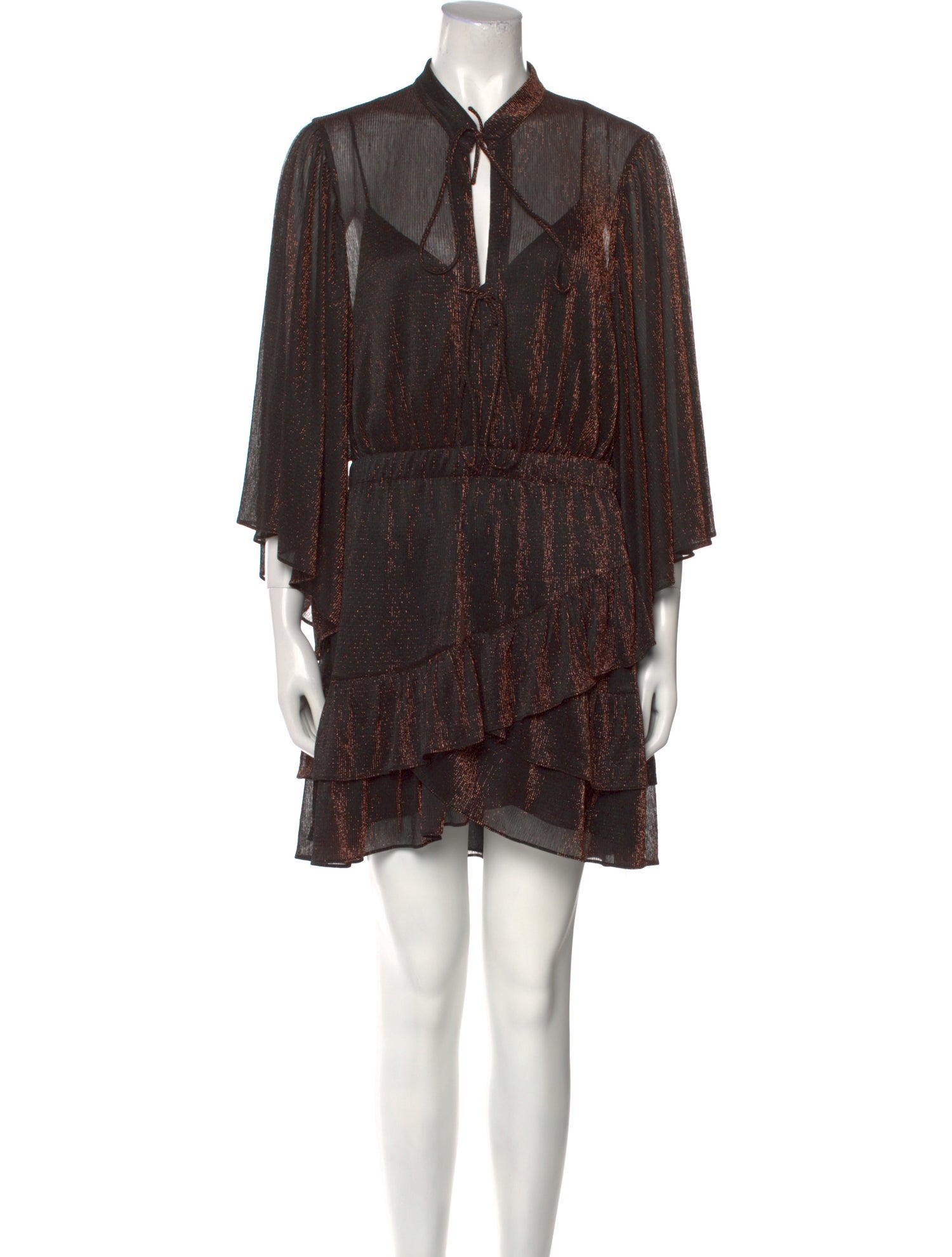 ワンピース ETRO SS23 SHADED WOOL MINI DRESS (12829_98108000) Etro Shaded Wool Mini Dress - Multicolour - SS23 Collection