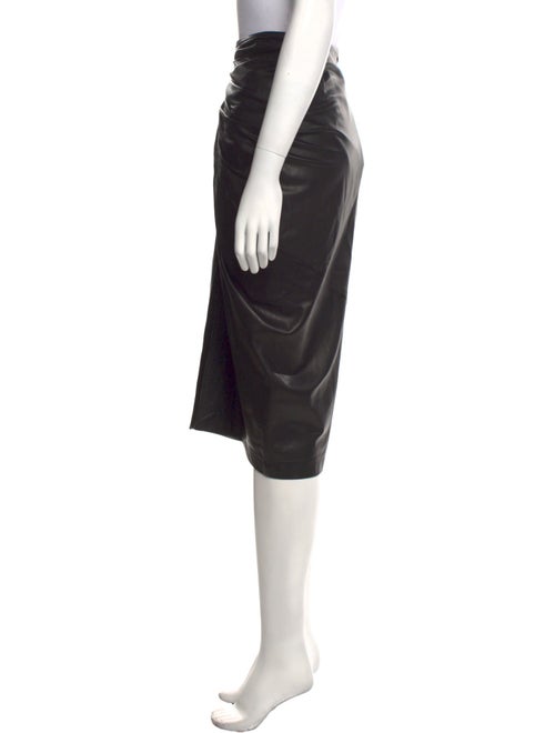 Iro Lamb Leather Midi Length Skirt