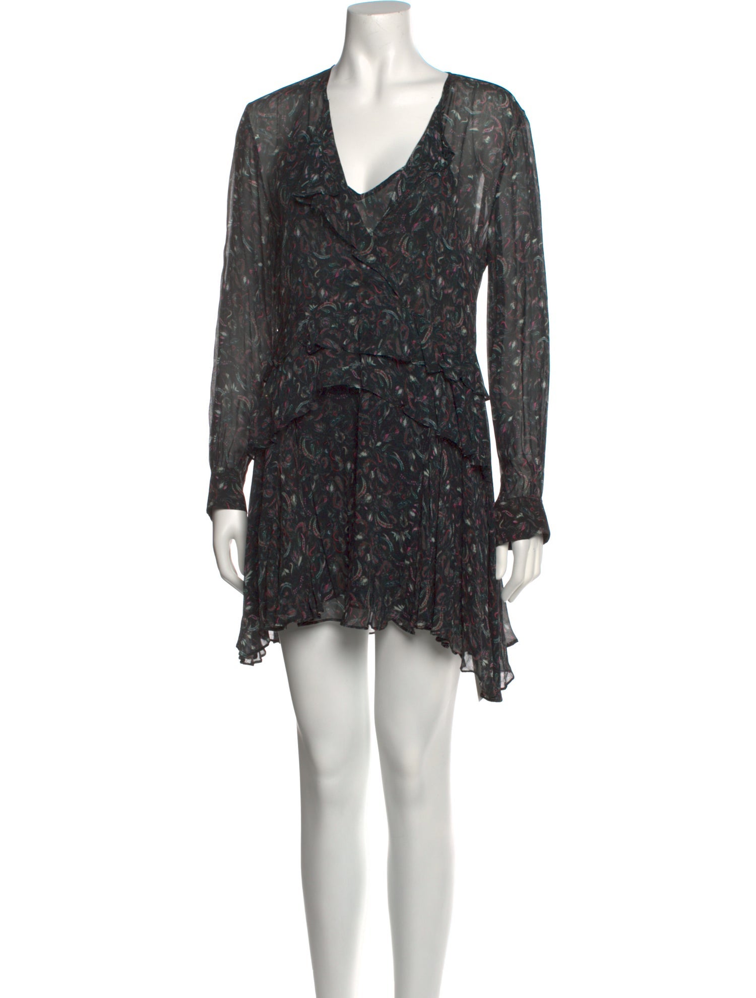 Iro Printed Long Dress