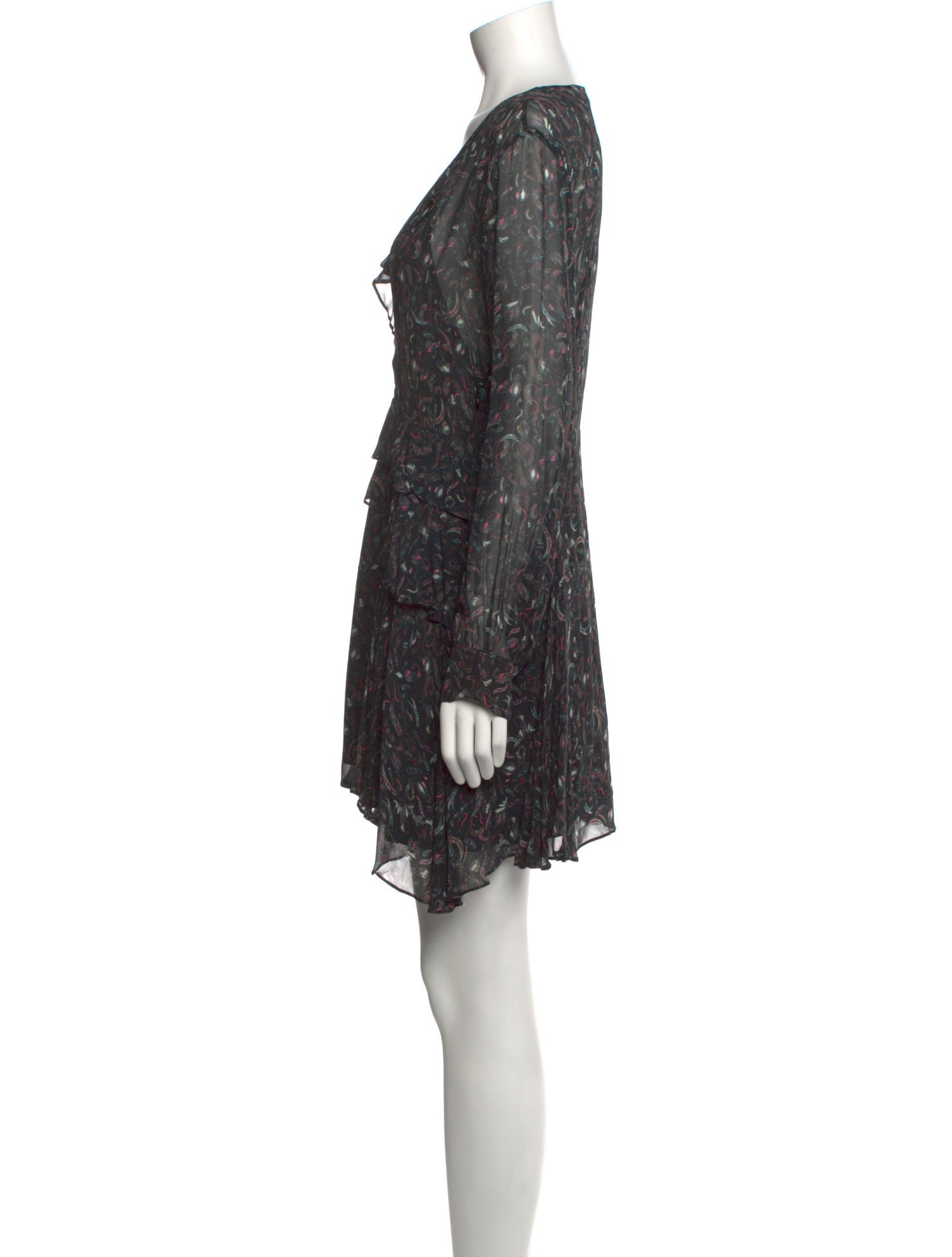 Iro Printed Long Dress