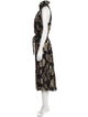 Iro Printed Long Dress