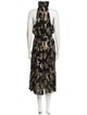 Iro Printed Long Dress