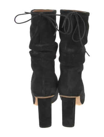 Iro Suede Slouch Boots