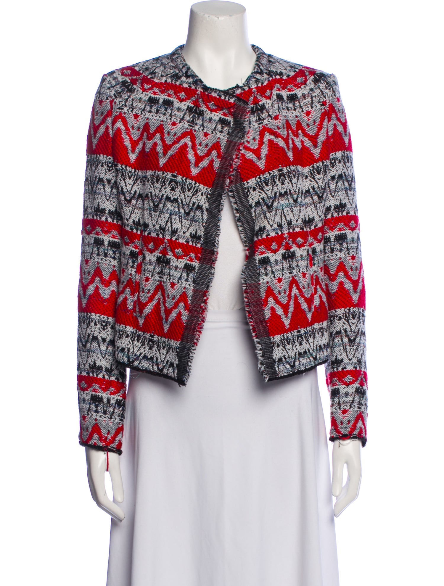 Iro Printed Evening Jacket