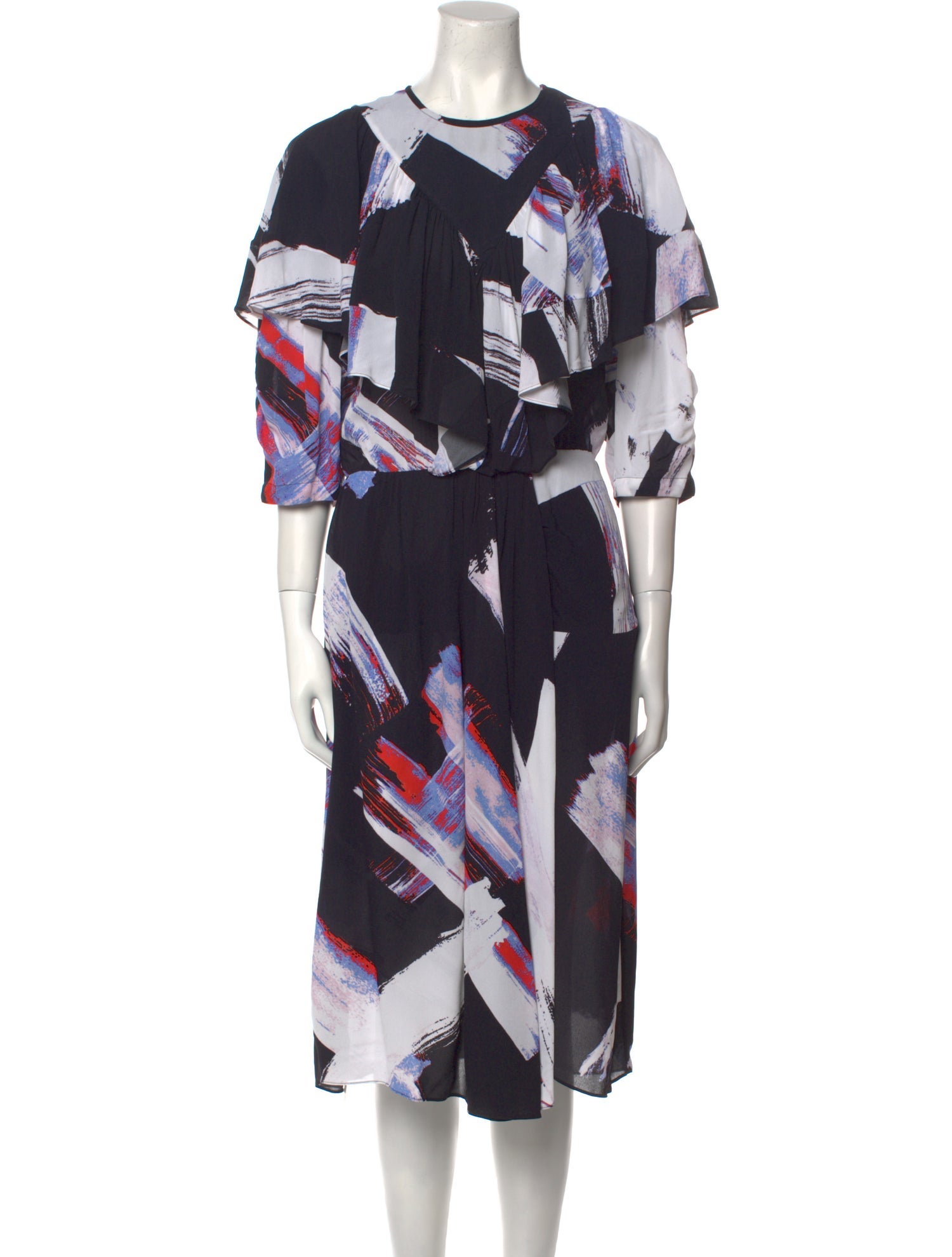 Iro Printed Long Dress