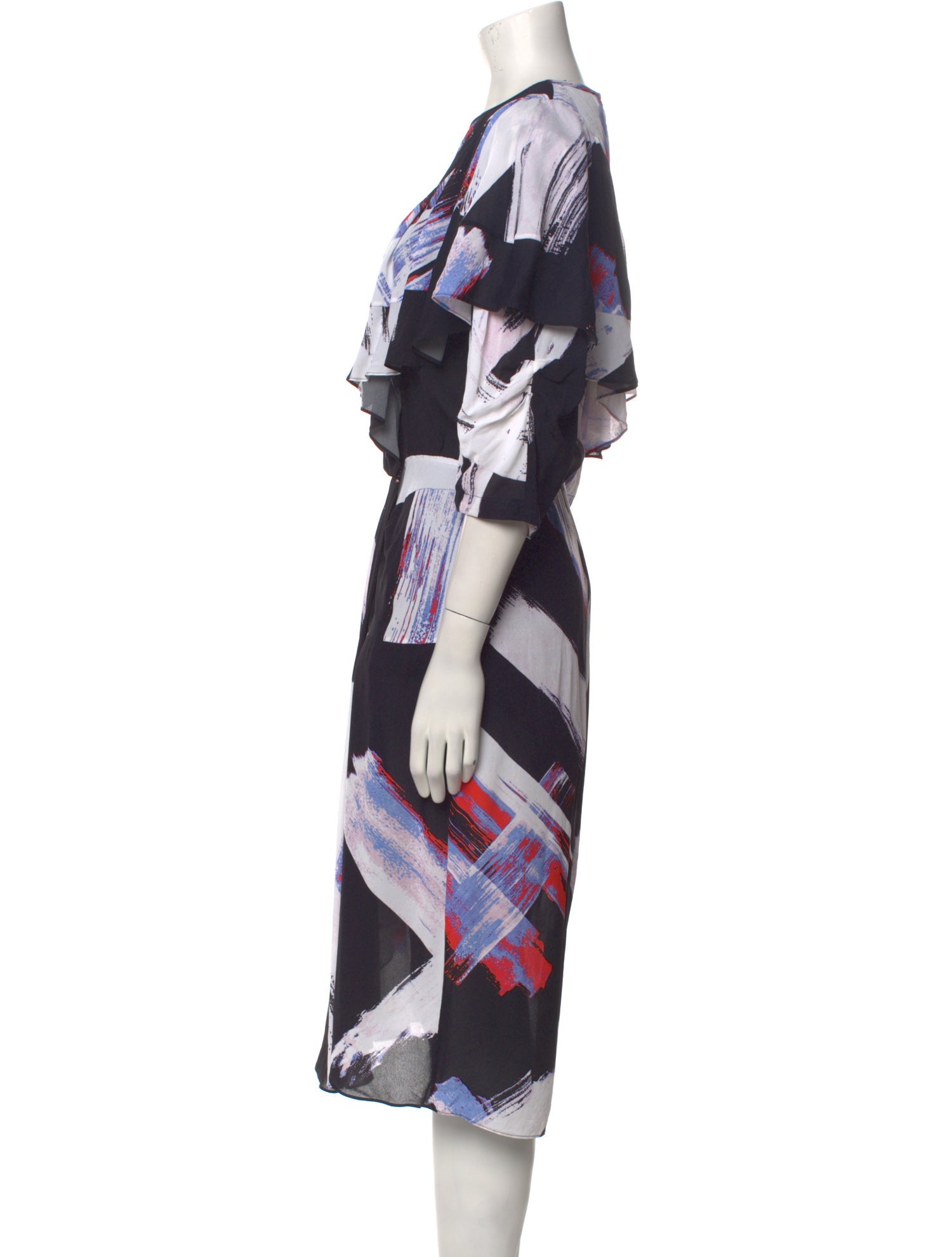 Iro Printed Long Dress