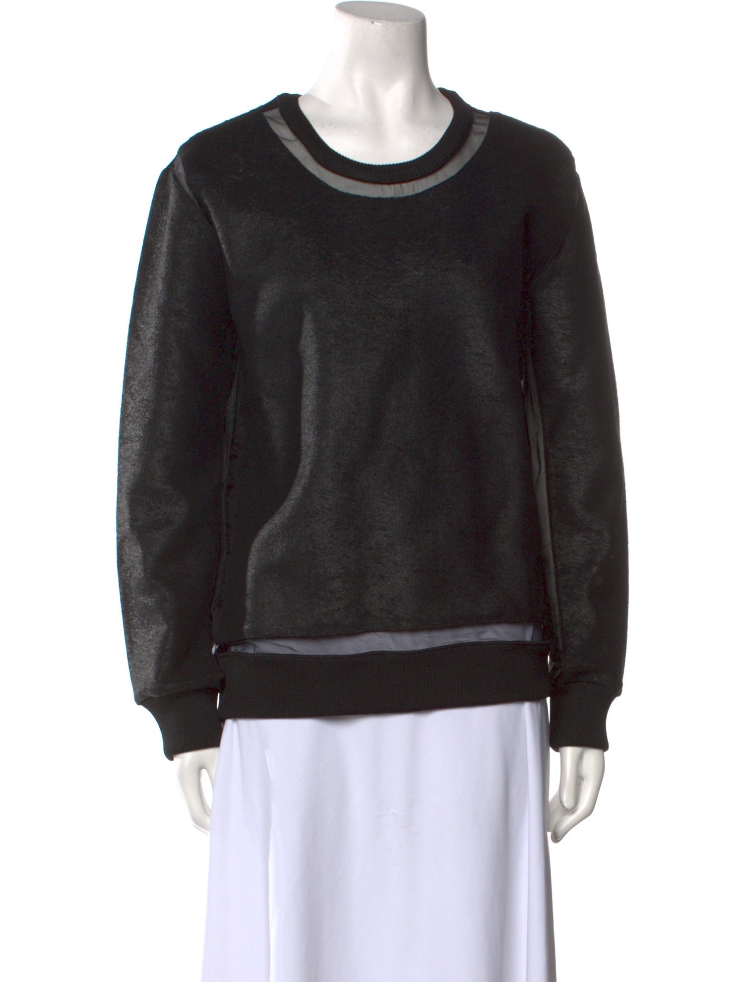 Iro Scoop Neck Long Sleeve Sweatshirt