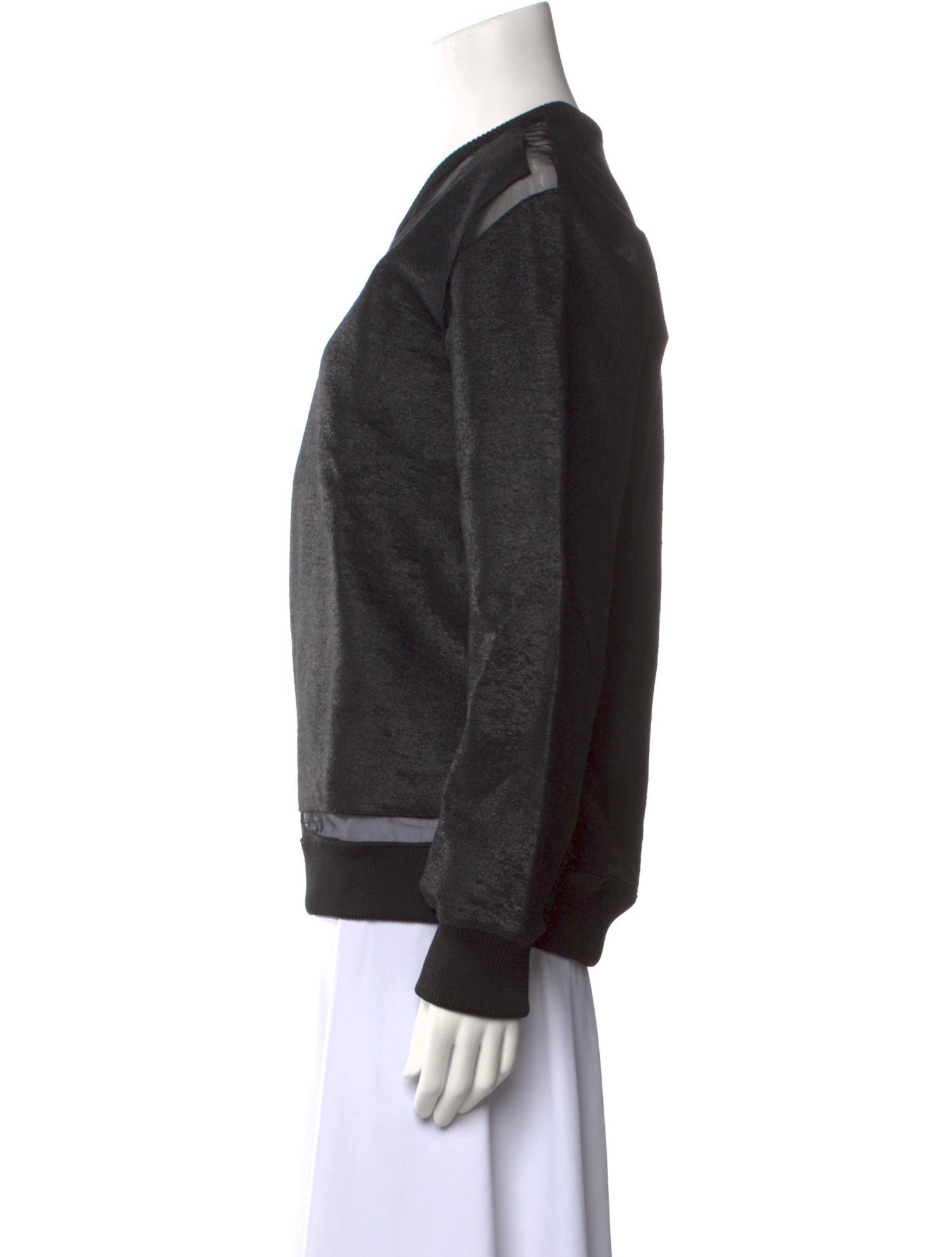 Iro Scoop Neck Long Sleeve Sweatshirt