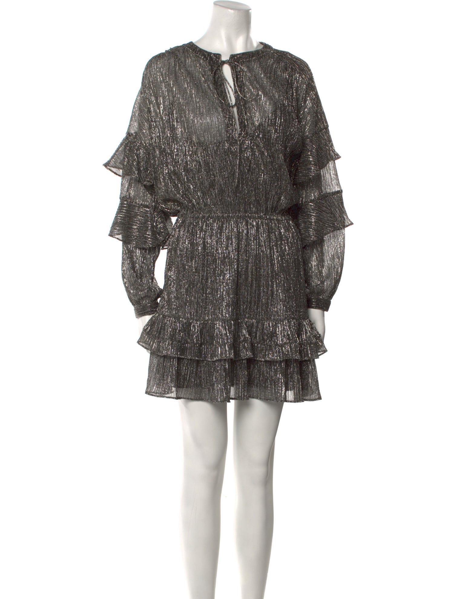 Iro V-Neck Mini Dress