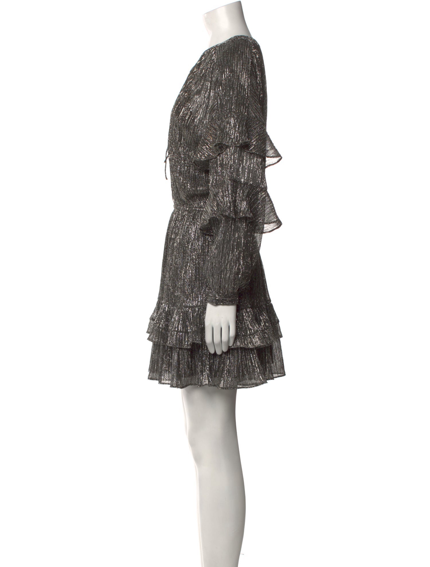 Iro V-Neck Mini Dress