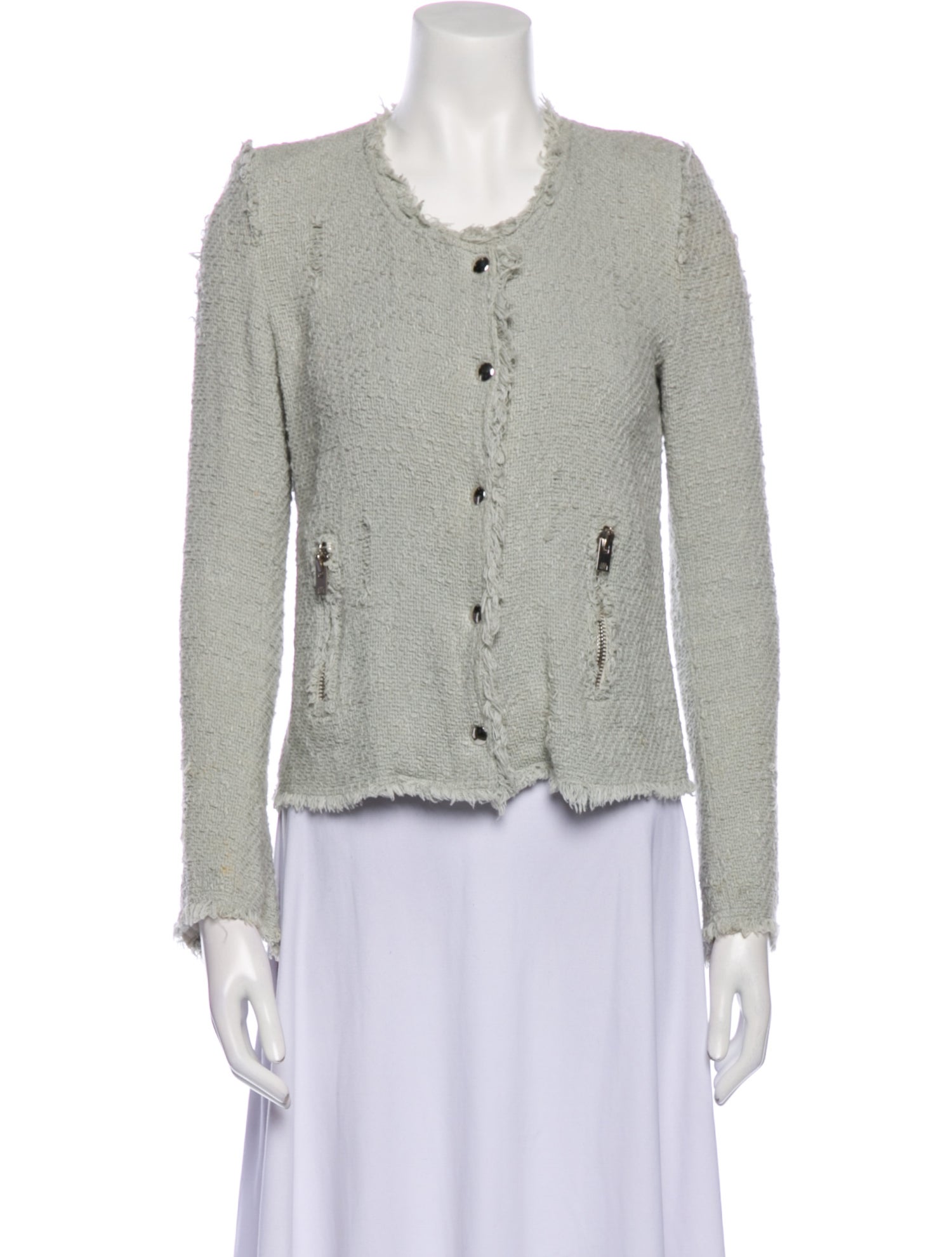 Iro Tweed Pattern Jacket