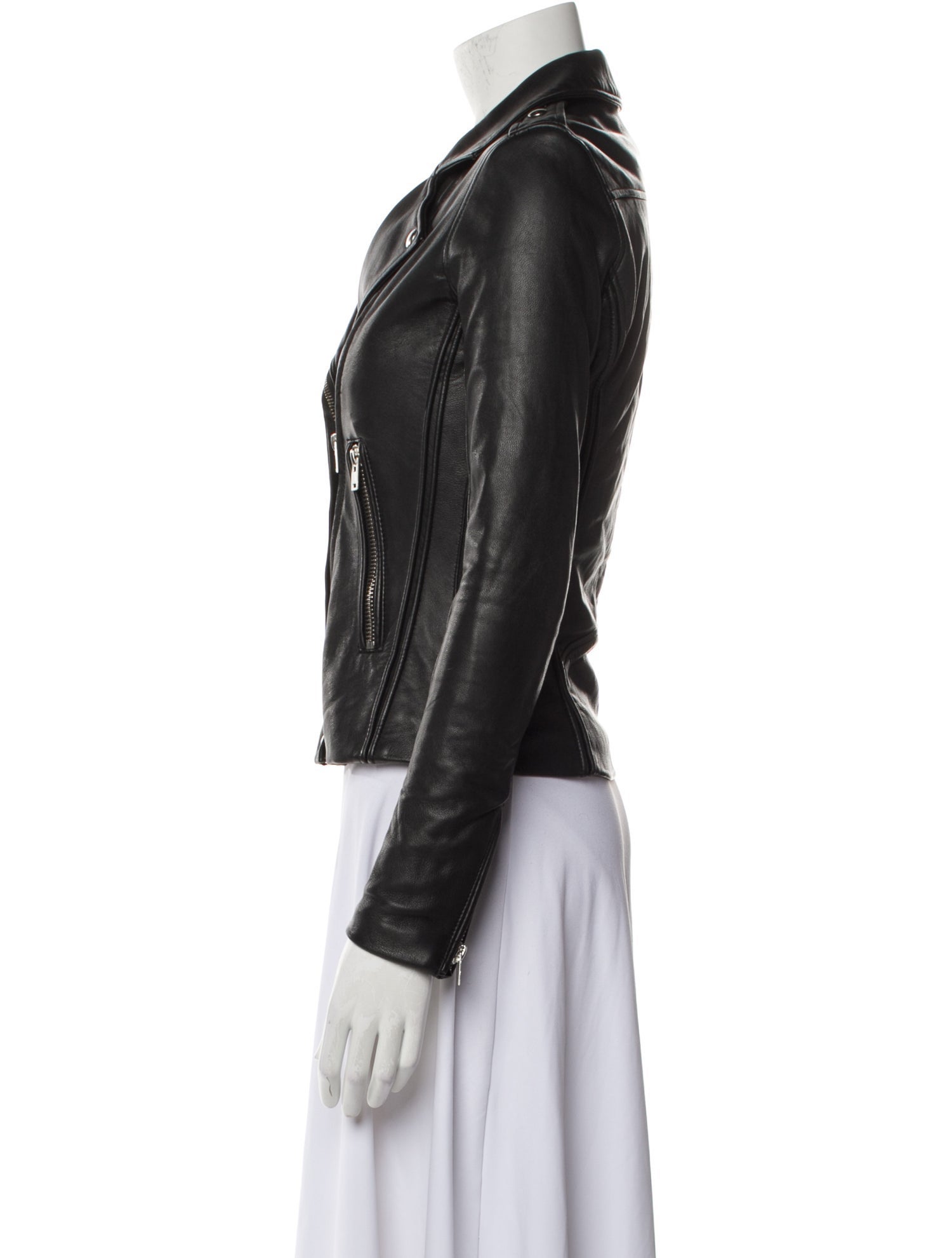 Iro Lamb Leather Biker Jacket
