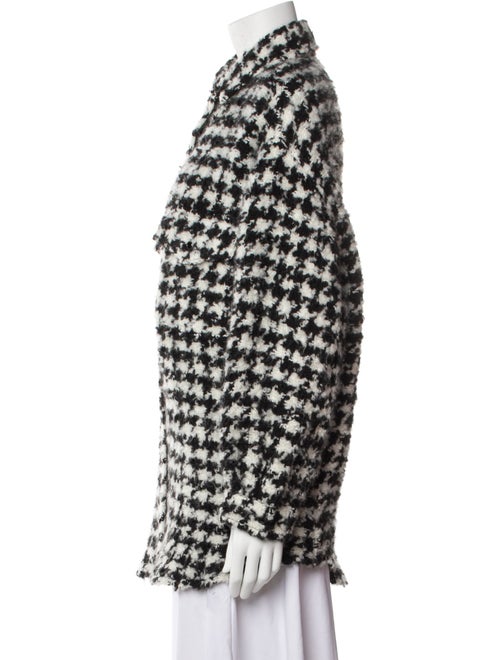 Iro Houndstooth Print Coat