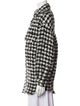 Iro Houndstooth Print Coat