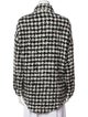 Iro Houndstooth Print Coat