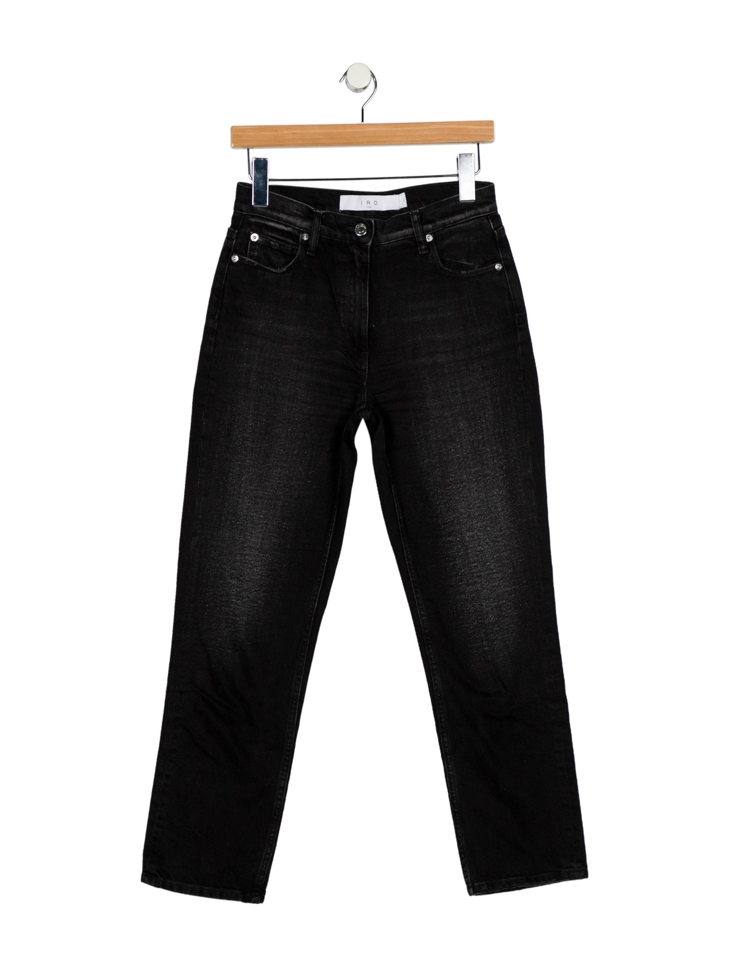 Iro Mid-Rise Straight Leg Jeans