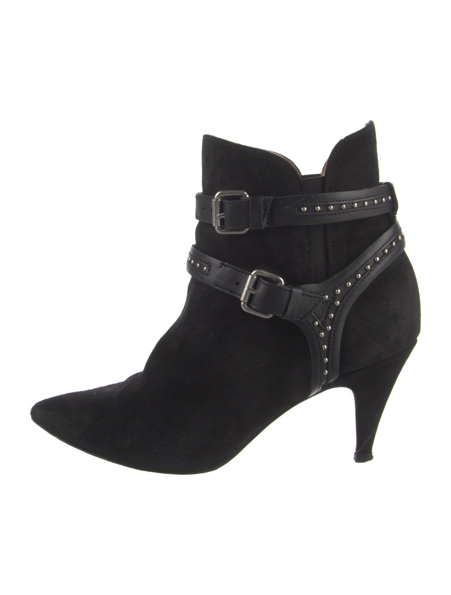 Iro Suede Studded Accents Boots