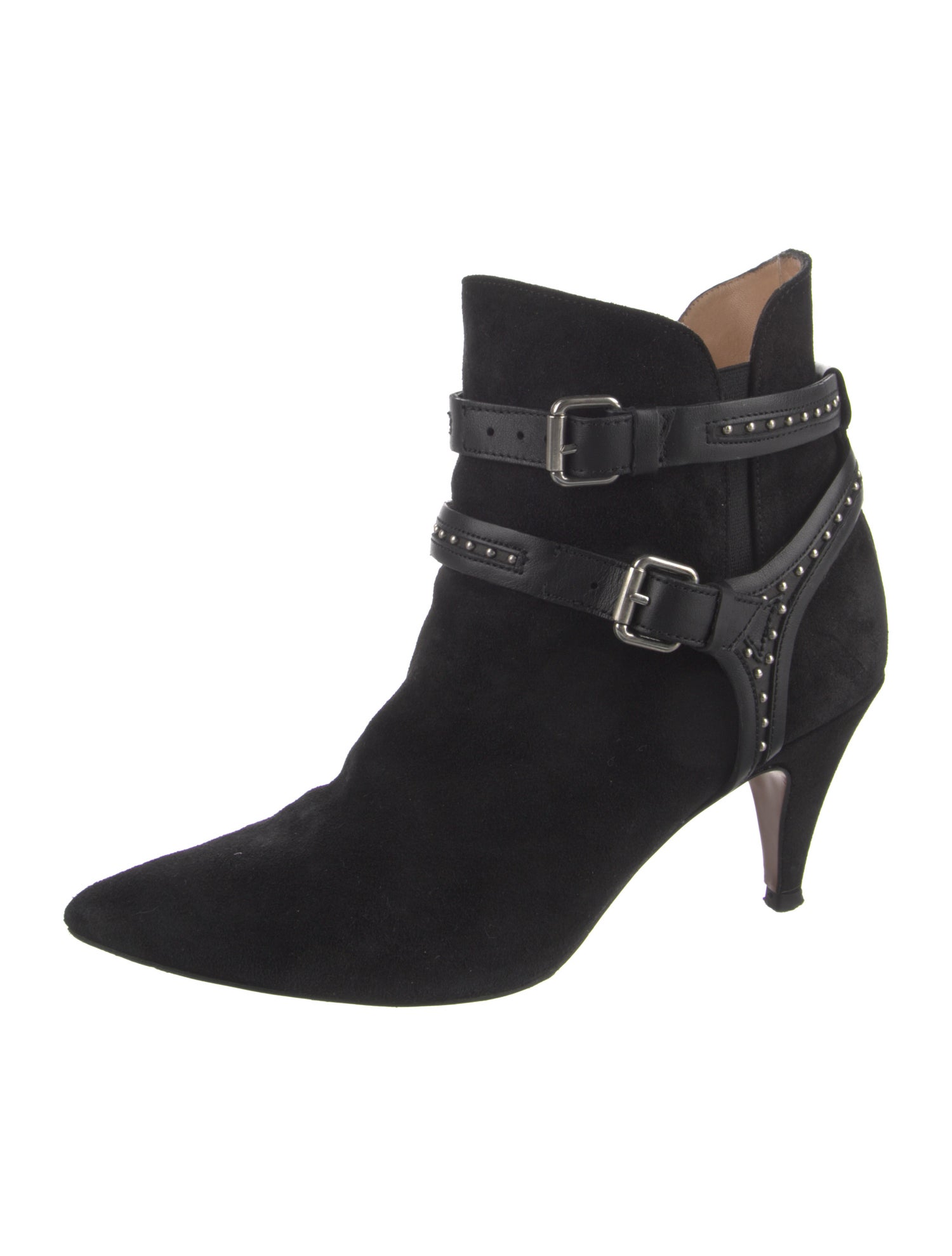 Iro Suede Studded Accents Boots